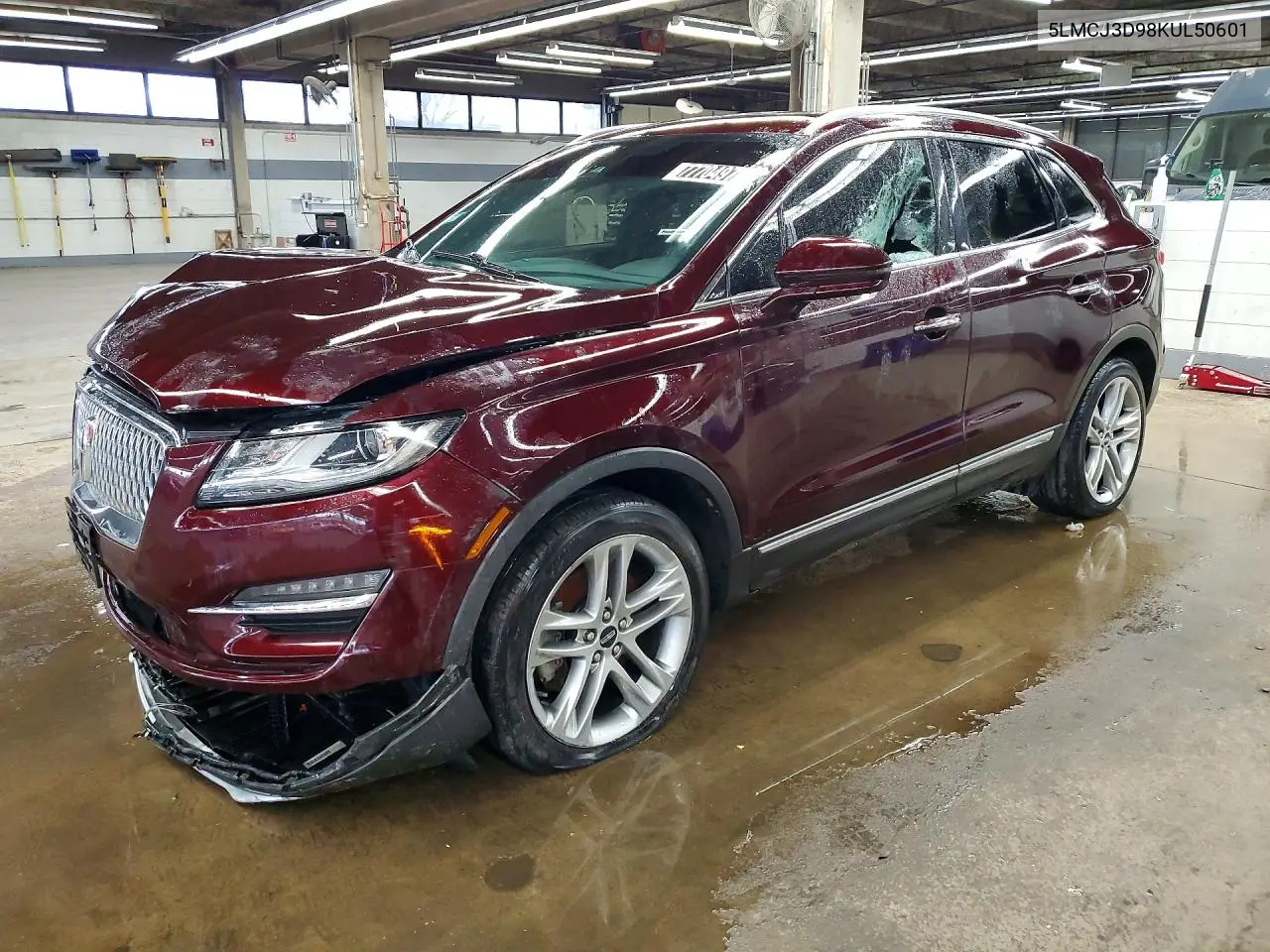 2019 Lincoln Mkc Reserve VIN: 5LMCJ3D98KUL50601 Lot: 77704975