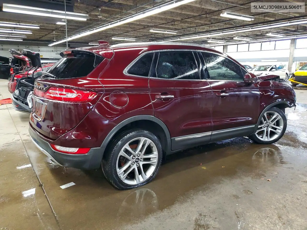 2019 Lincoln Mkc Reserve VIN: 5LMCJ3D98KUL50601 Lot: 77704975