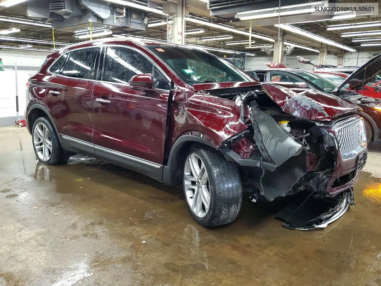 2019 Lincoln Mkc Reserve VIN: 5LMCJ3D98KUL50601 Lot: 77704975
