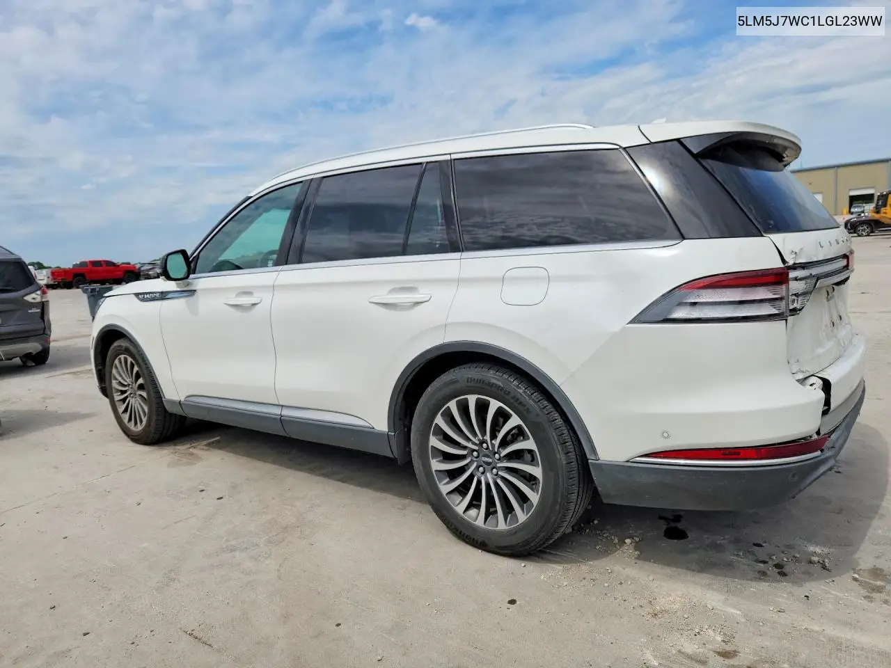 2020 Lincoln Aviator Reserve VIN: 5LM5J7WC1LGL23WW Lot: 52582436