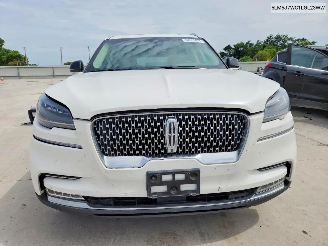2020 Lincoln Aviator Reserve VIN: 5LM5J7WC1LGL23WW Lot: 52582436