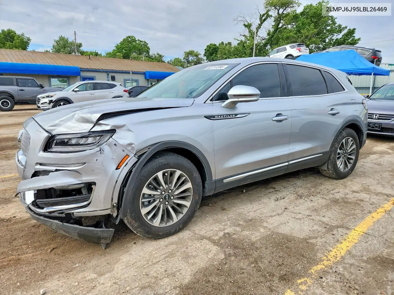 2020 Lincoln Nautilus VIN: 2LMPJ6J95LBL26469 Lot: 52717296