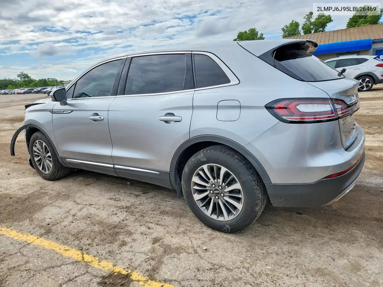 2020 Lincoln Nautilus VIN: 2LMPJ6J95LBL26469 Lot: 52717296