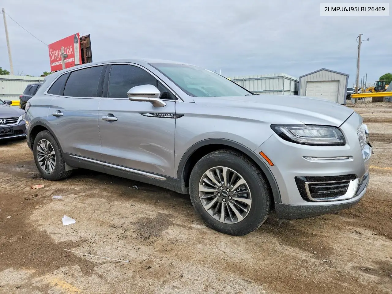 2020 Lincoln Nautilus VIN: 2LMPJ6J95LBL26469 Lot: 52717296