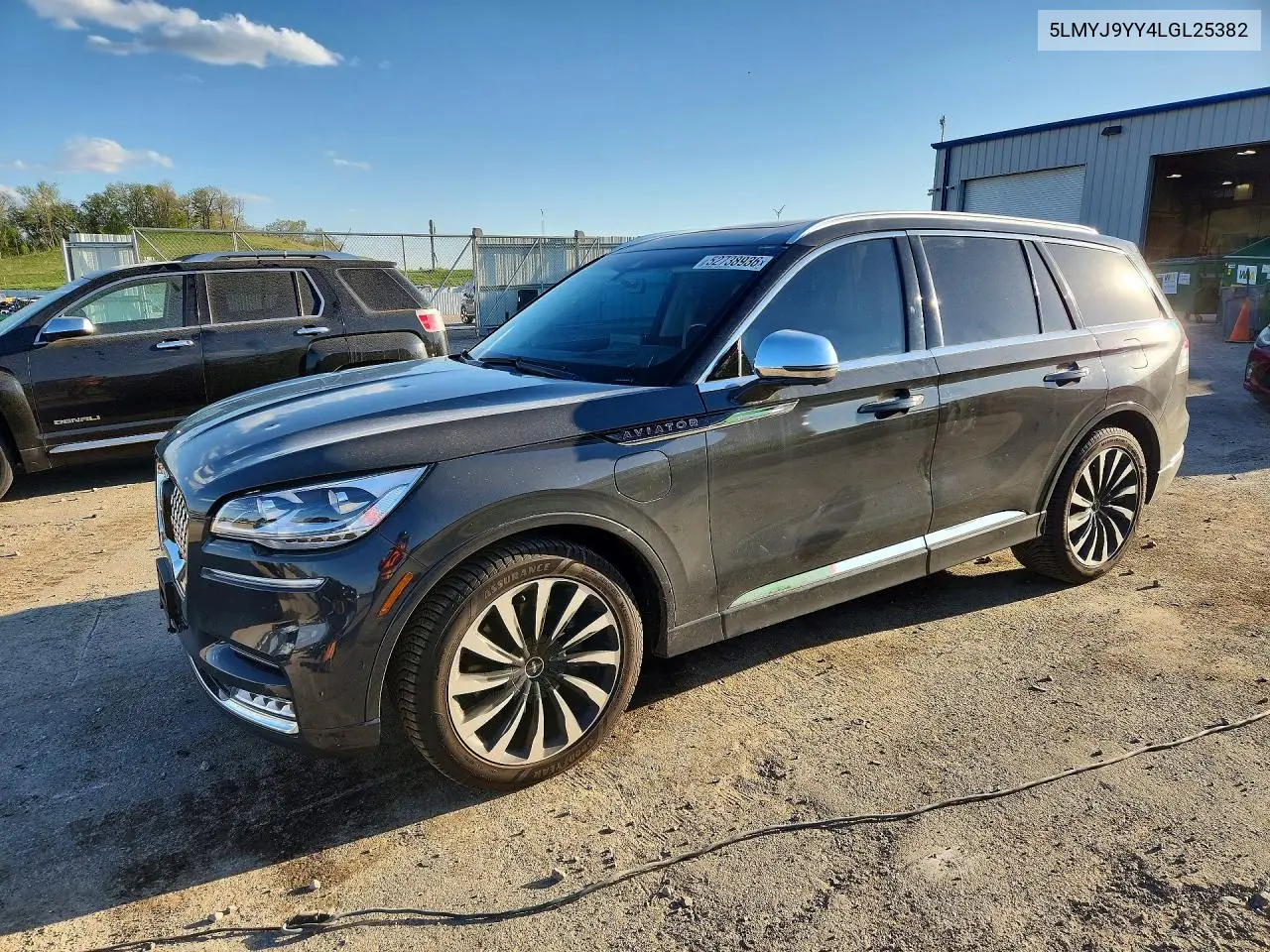 2020 Lincoln Aviator Black Label Grand Touring VIN: 5LMYJ9YY4LGL25382 Lot: 52738936