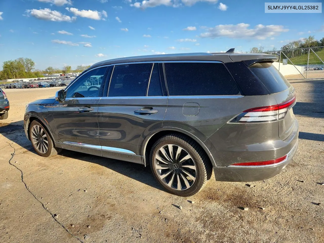 2020 Lincoln Aviator Black Label Grand Touring VIN: 5LMYJ9YY4LGL25382 Lot: 52738936