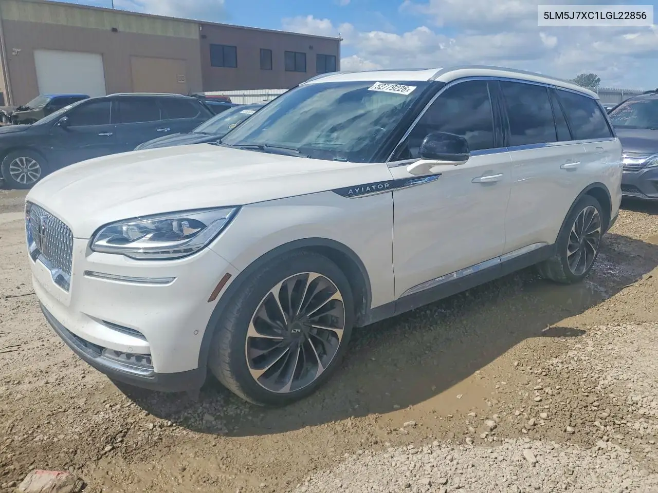 2020 Lincoln Aviator Reserve VIN: 5LM5J7XC1LGL22856 Lot: 52779226