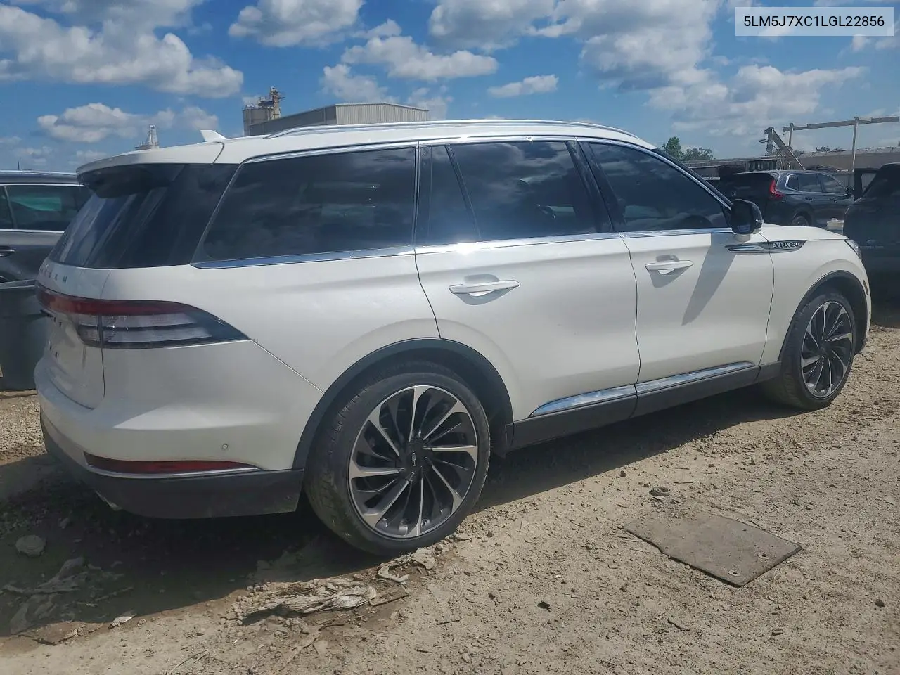 2020 Lincoln Aviator Reserve VIN: 5LM5J7XC1LGL22856 Lot: 52779226