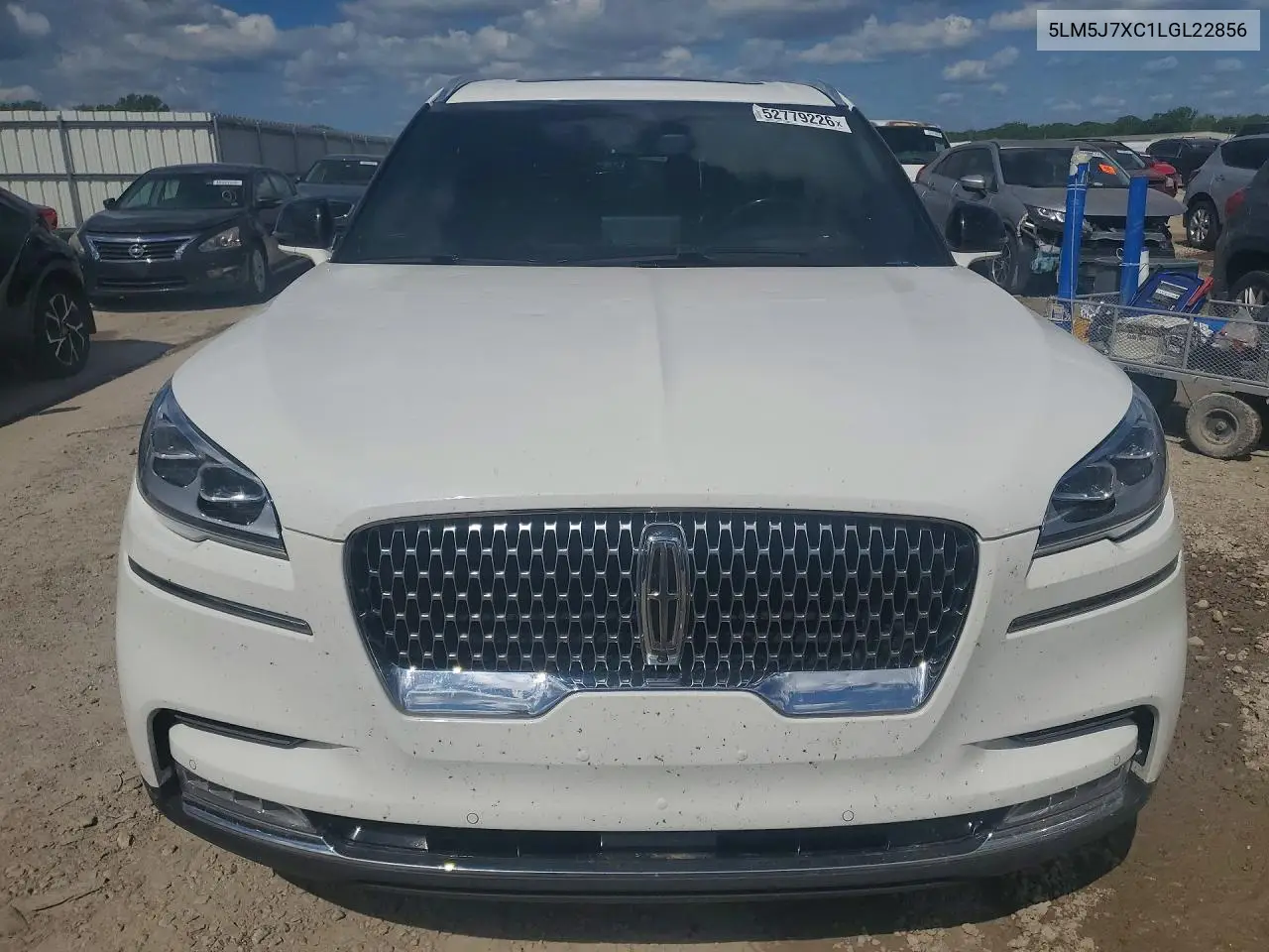 2020 Lincoln Aviator Reserve VIN: 5LM5J7XC1LGL22856 Lot: 52779226