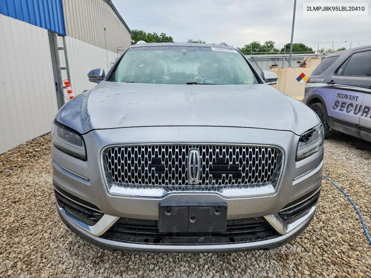 2020 Lincoln Nautilus Reserve VIN: 2LMPJ8K95LBL20410 Lot: 53663936