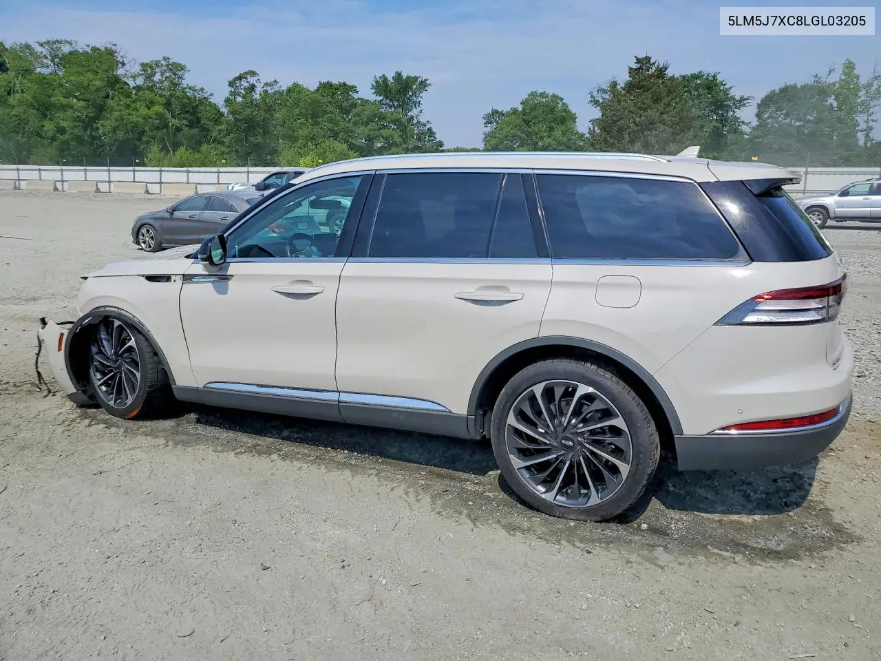 2020 Lincoln Aviator Reserve VIN: 5LM5J7XC8LGL03205 Lot: 54449146