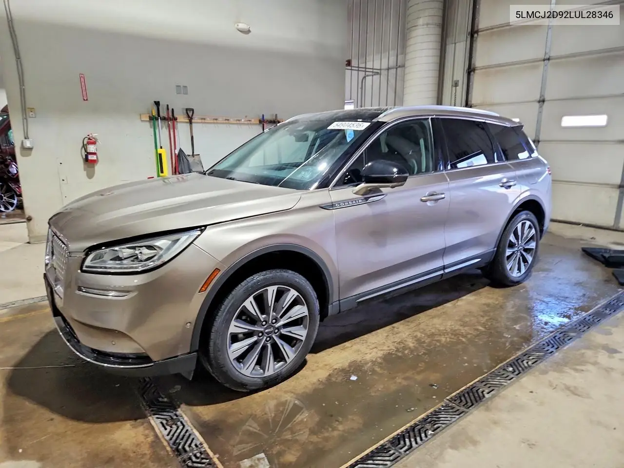 2020 Lincoln Corsair Reserve VIN: 5LMCJ2D92LUL28346 Lot: 54904536