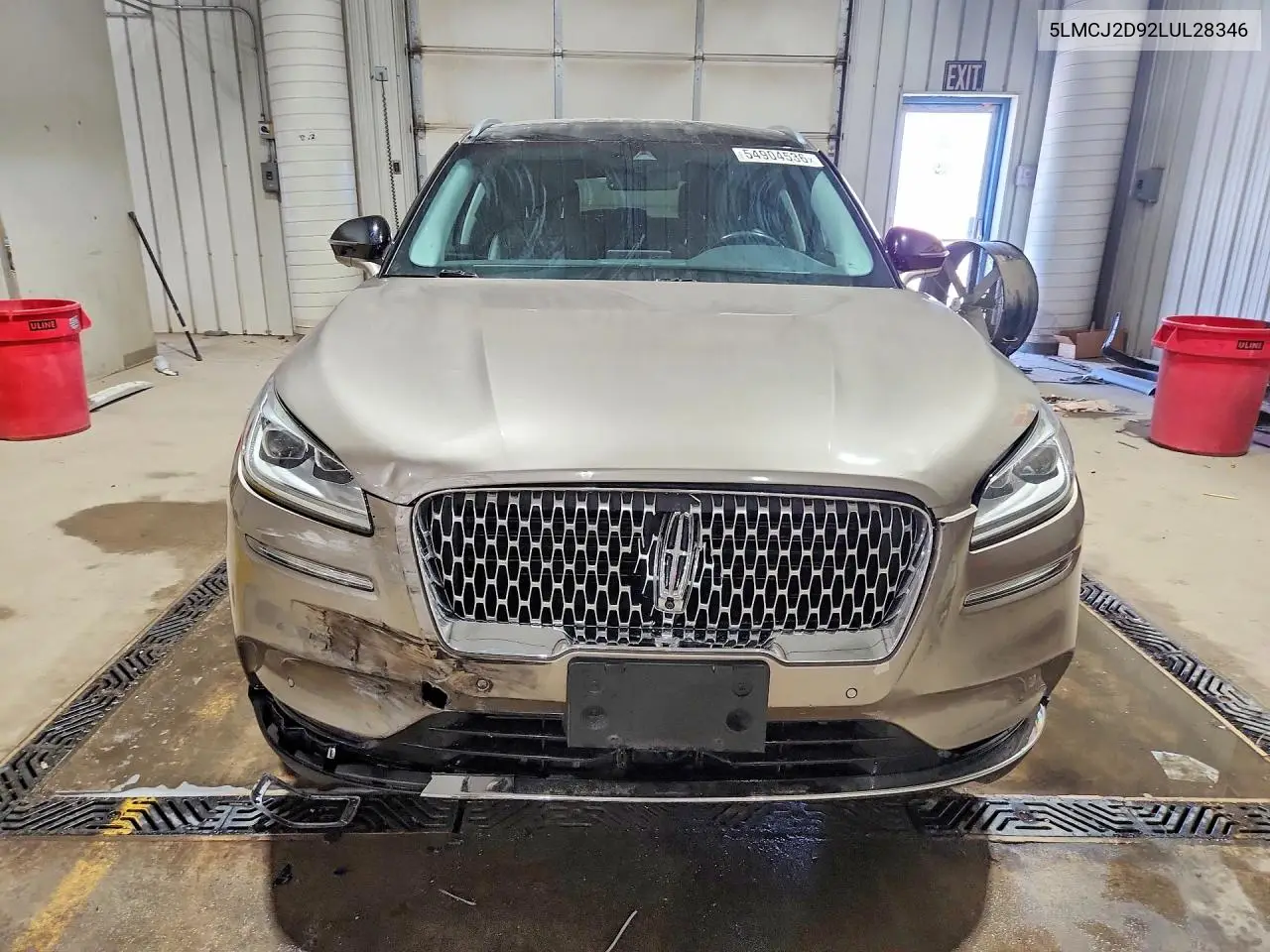 2020 Lincoln Corsair Reserve VIN: 5LMCJ2D92LUL28346 Lot: 54904536