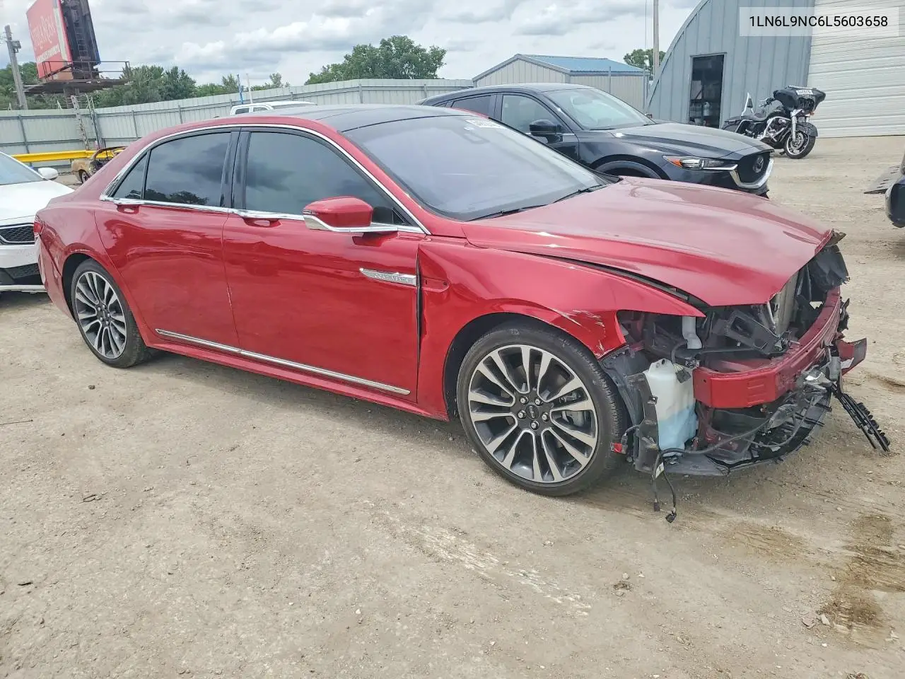 2020 Lincoln Continental Reserve VIN: 1LN6L9NC6L5603658 Lot: 54912746