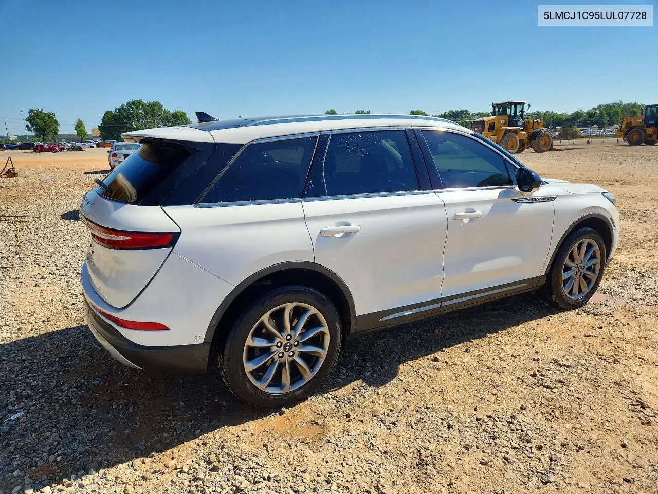 2020 Lincoln Corsair VIN: 5LMCJ1C95LUL07728 Lot: 55407736