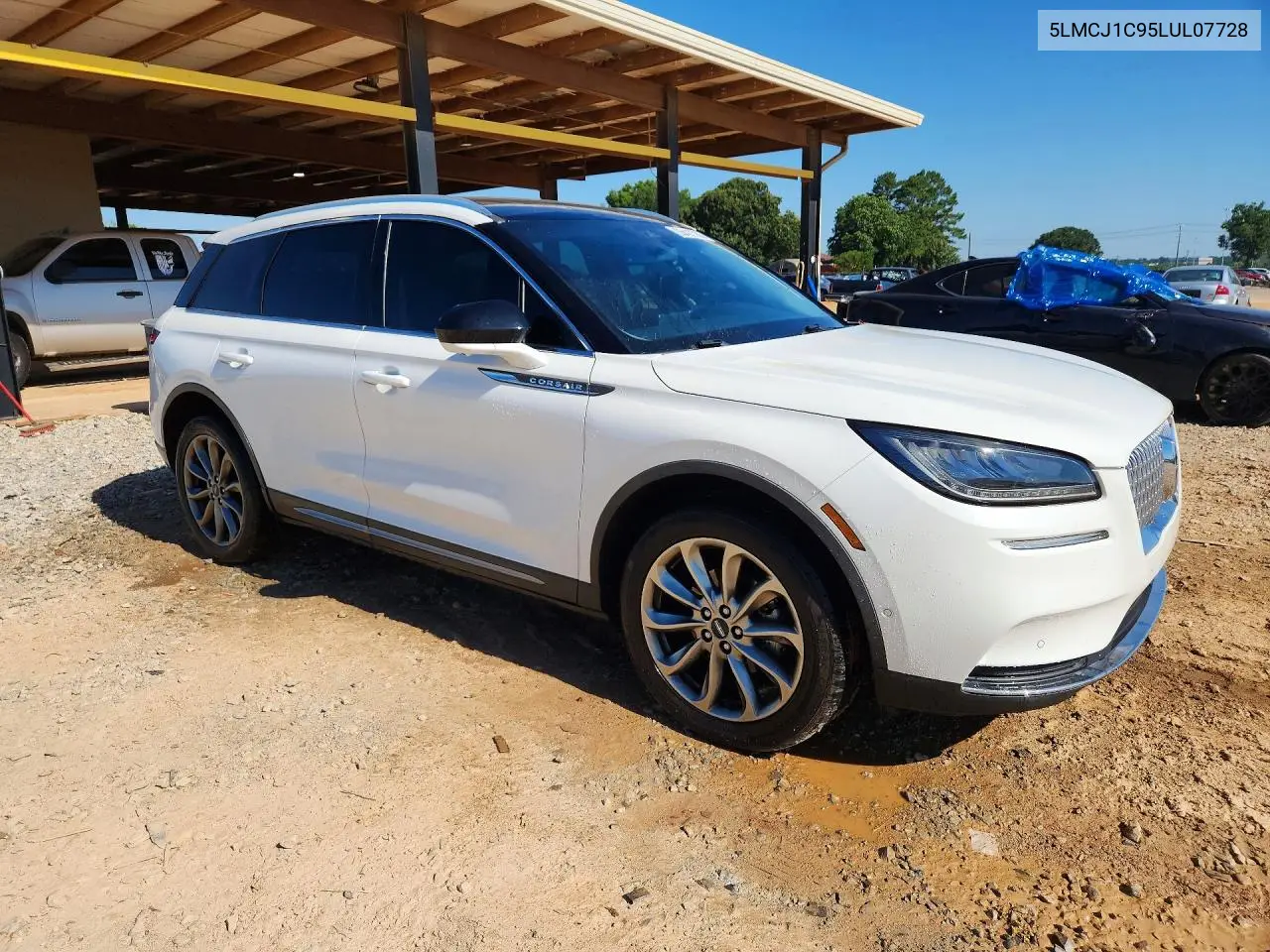 2020 Lincoln Corsair VIN: 5LMCJ1C95LUL07728 Lot: 55407736