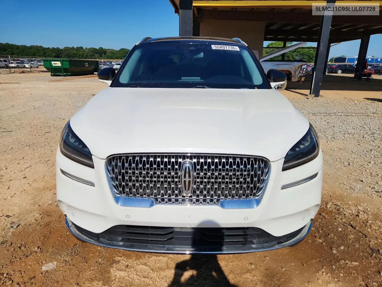 2020 Lincoln Corsair VIN: 5LMCJ1C95LUL07728 Lot: 55407736