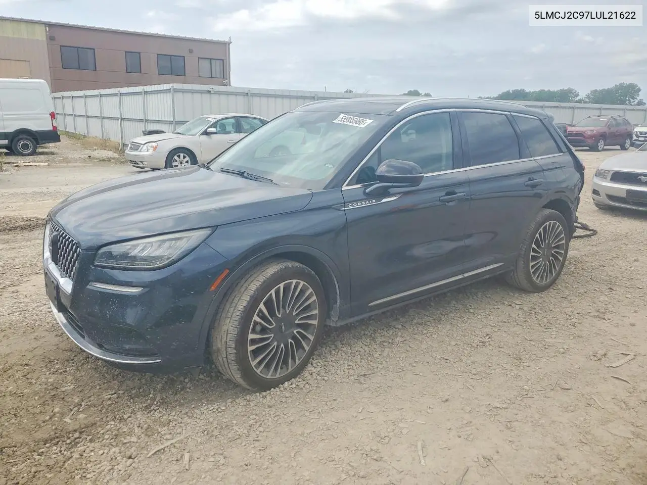 2020 Lincoln Corsair Reserve VIN: 5LMCJ2C97LUL21622 Lot: 55905986