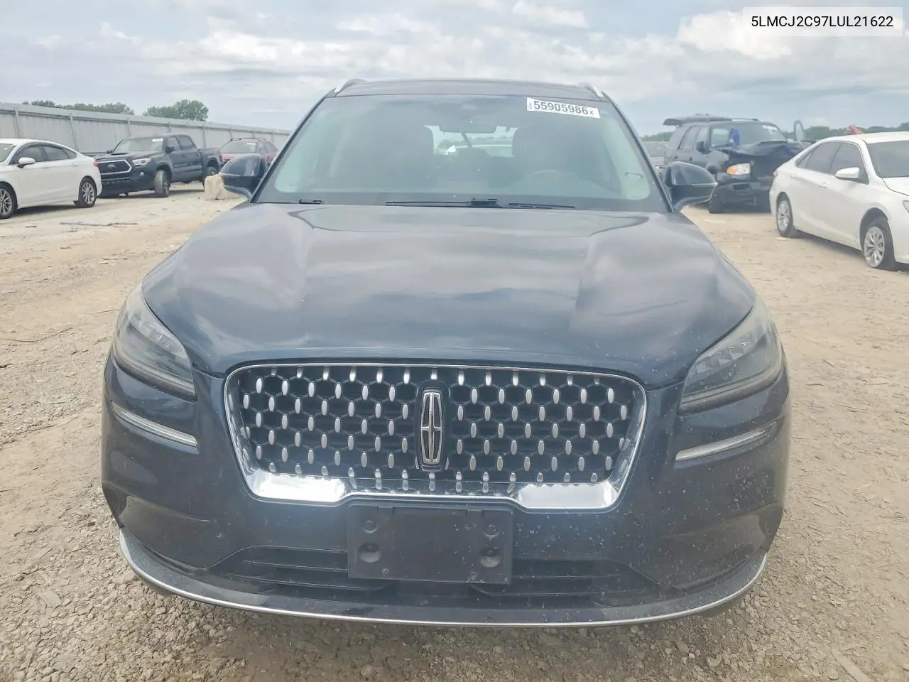2020 Lincoln Corsair Reserve VIN: 5LMCJ2C97LUL21622 Lot: 55905986