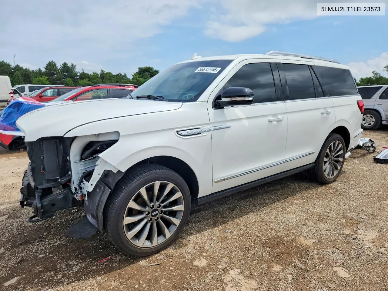 2020 Lincoln Navigator Reserve VIN: 5LMJJ2LT1LEL23573 Lot: 56615956