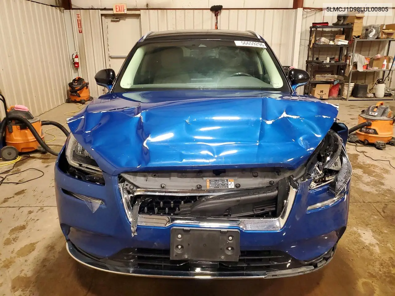 2020 Lincoln Corsair VIN: 5LMCJ1D98LUL00805 Lot: 56659296