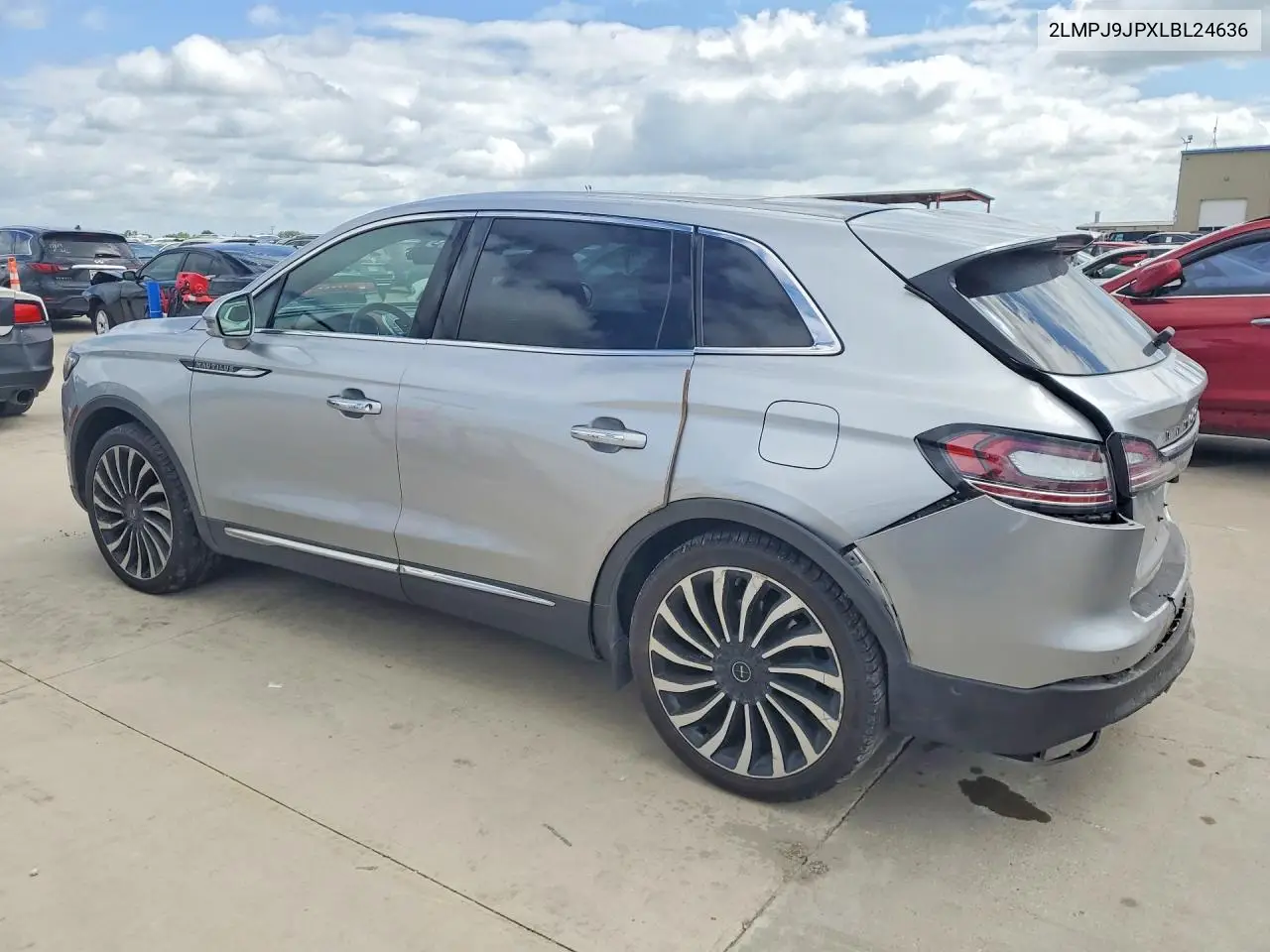 2020 Lincoln Nautilus Black Label VIN: 2LMPJ9JPXLBL24636 Lot: 56972226