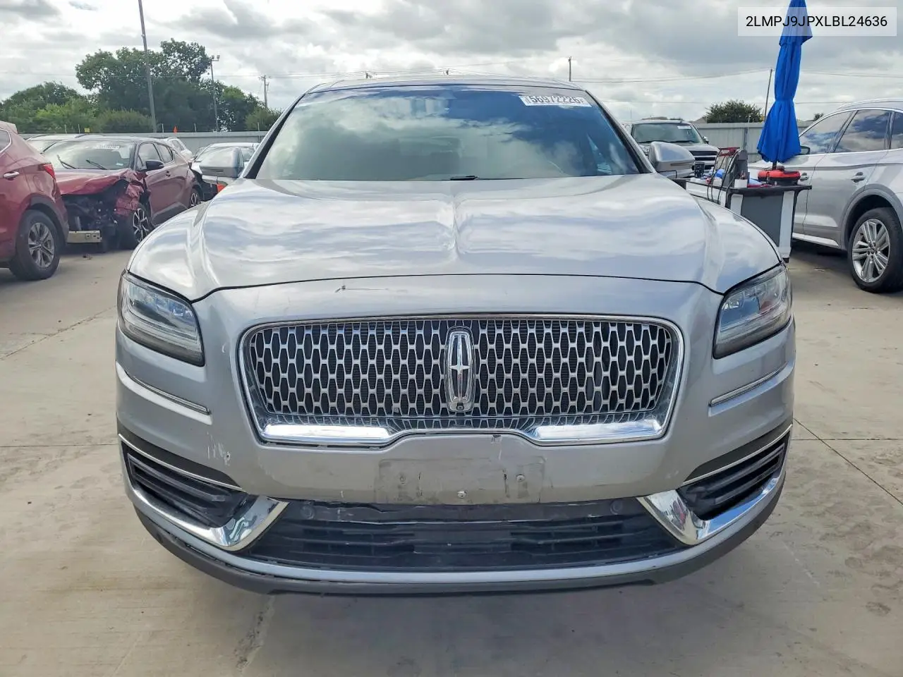 2020 Lincoln Nautilus Black Label VIN: 2LMPJ9JPXLBL24636 Lot: 56972226