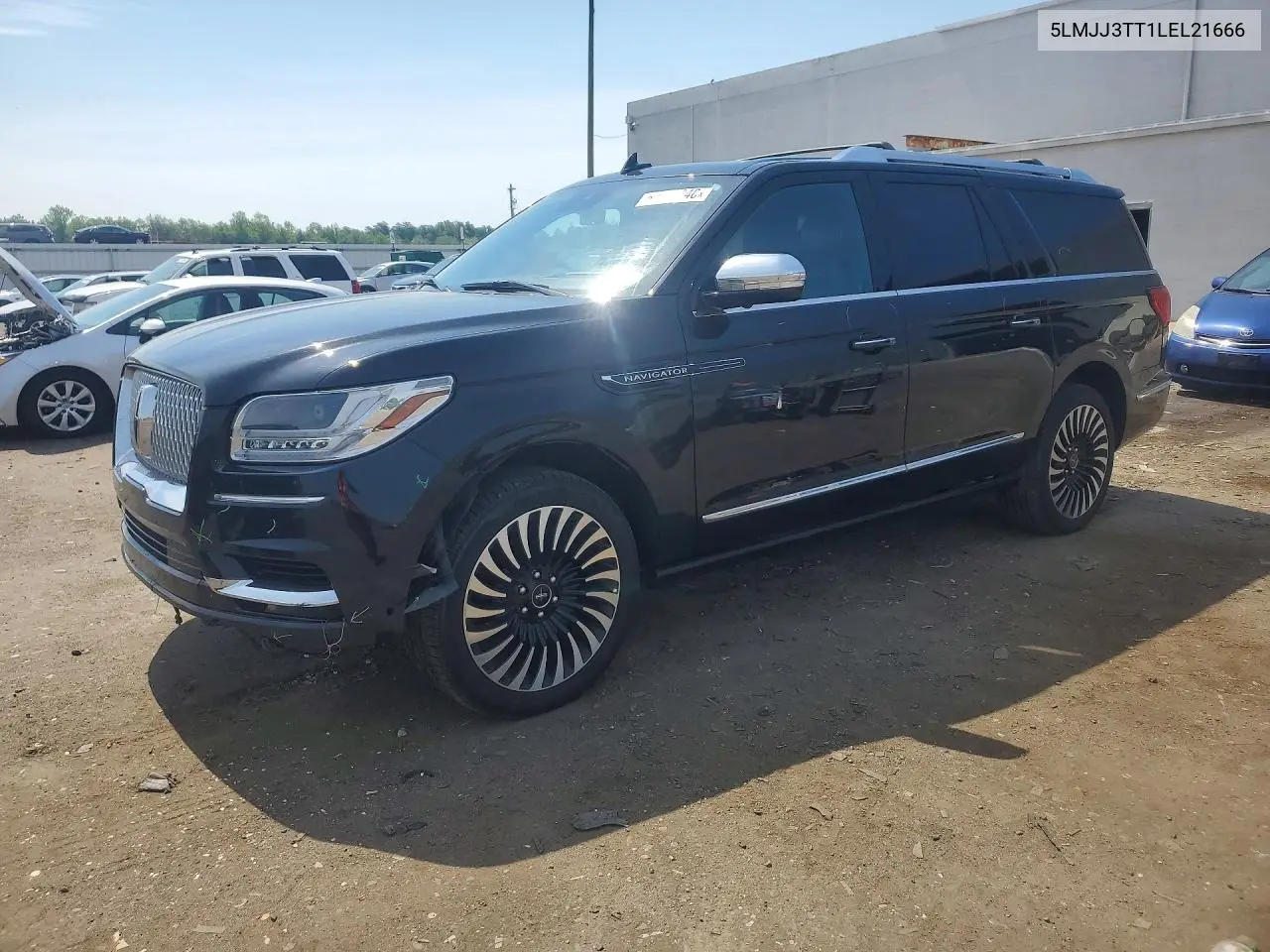 2020 Lincoln Navigator L Black Label VIN: 5LMJJ3TT1LEL21666 Lot: 57539346