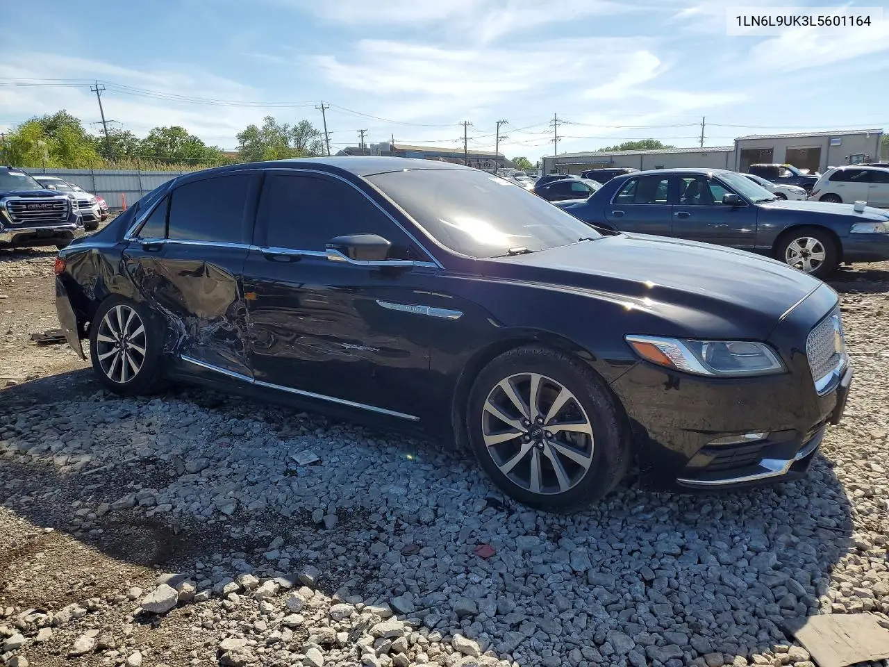 2020 Lincoln Continental VIN: 1LN6L9UK3L5601164 Lot: 57873366