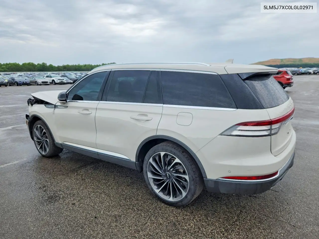2020 Lincoln Aviator Reserve VIN: 5LM5J7XC0LGL02971 Lot: 58267866