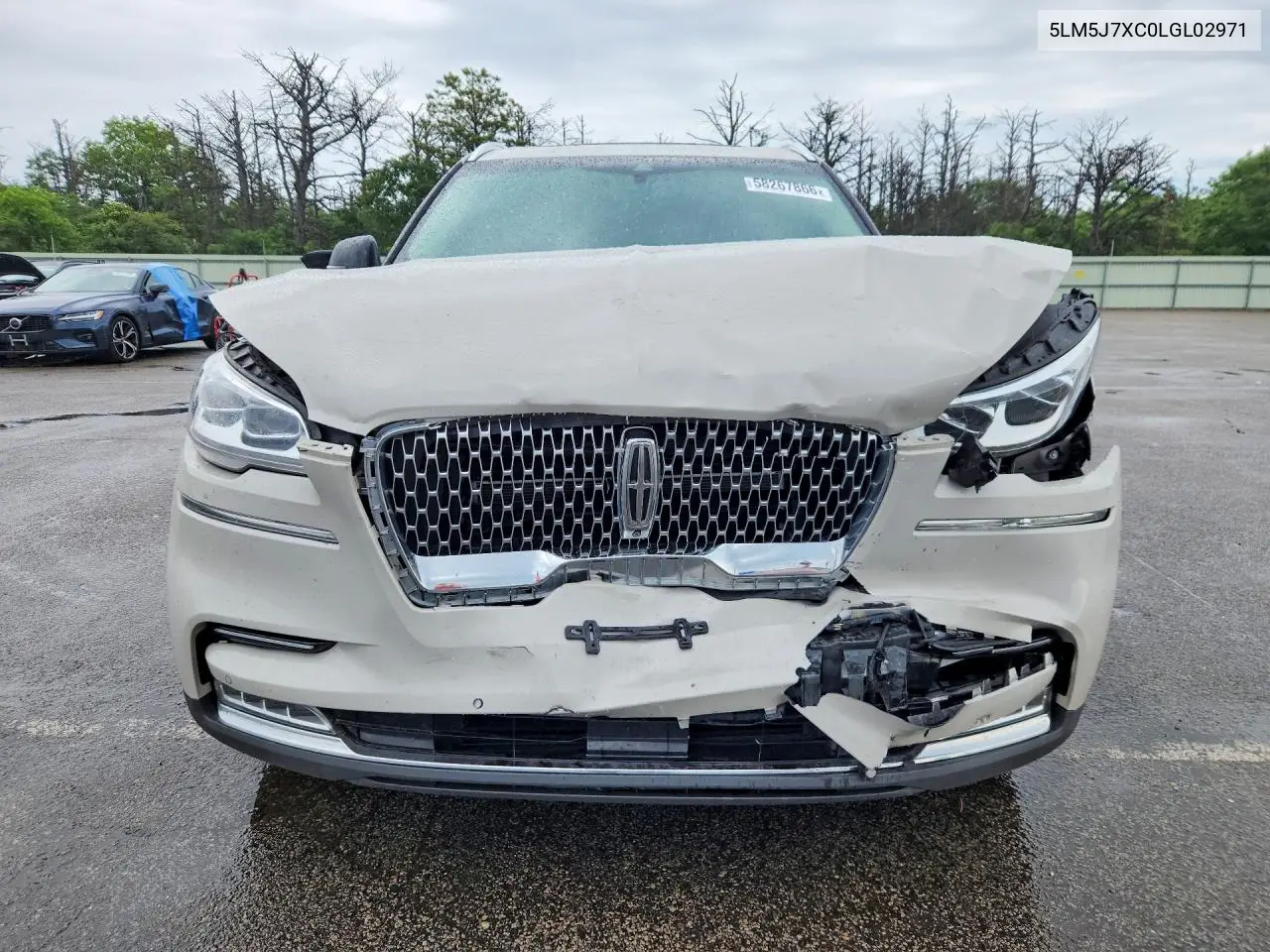 2020 Lincoln Aviator Reserve VIN: 5LM5J7XC0LGL02971 Lot: 58267866