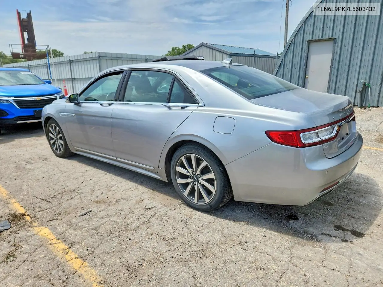2020 Lincoln Continental VIN: 1LN6L9PK7L5603432 Lot: 59604286