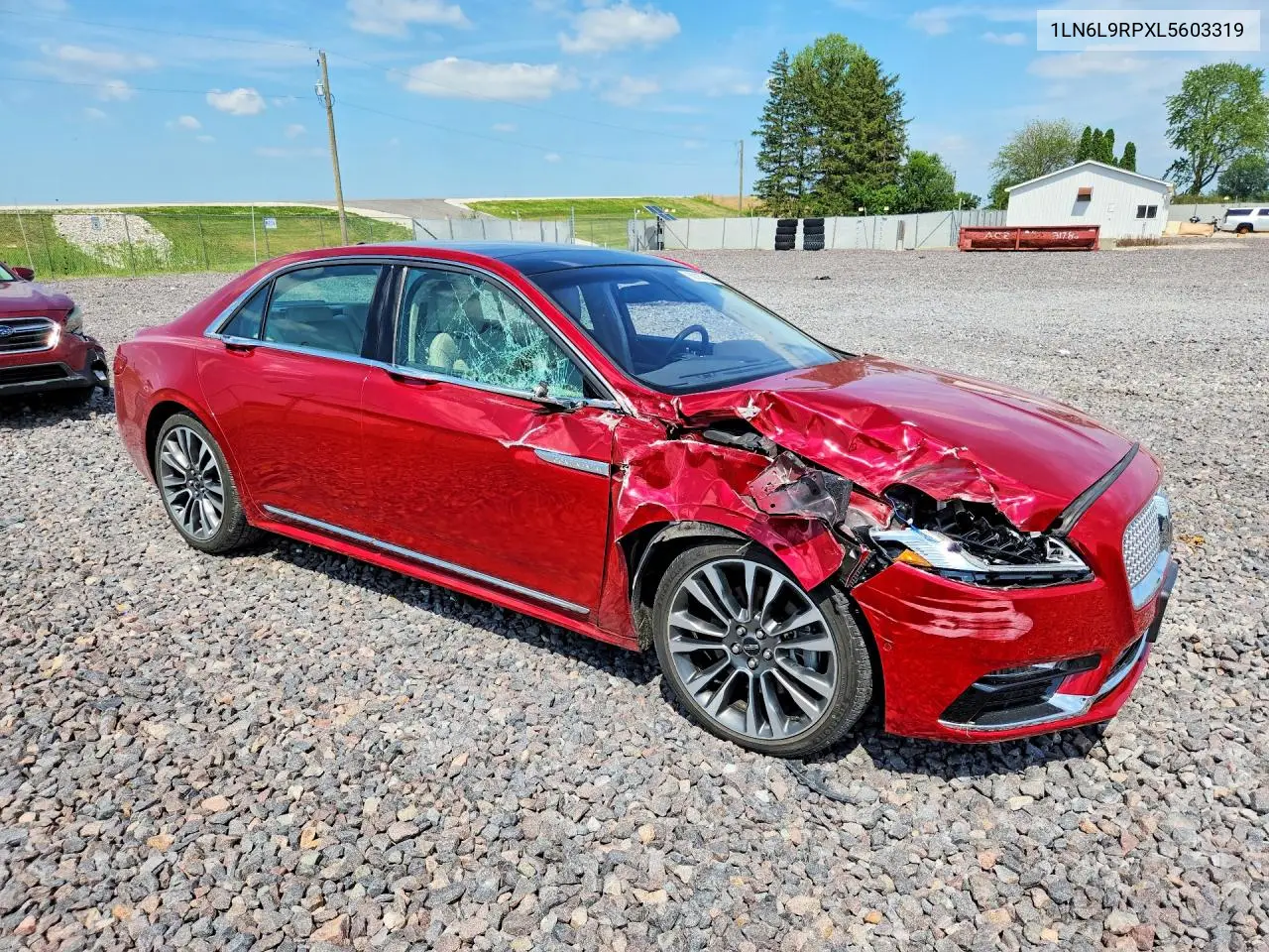 2020 Lincoln Continental Reserve VIN: 1LN6L9RPXL5603319 Lot: 60157436