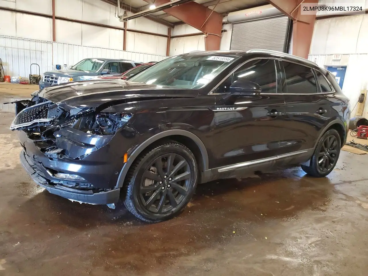 2021 Lincoln Nautilus Reserve VIN: 2LMPJ8K96MBL17324 Lot: 52519996