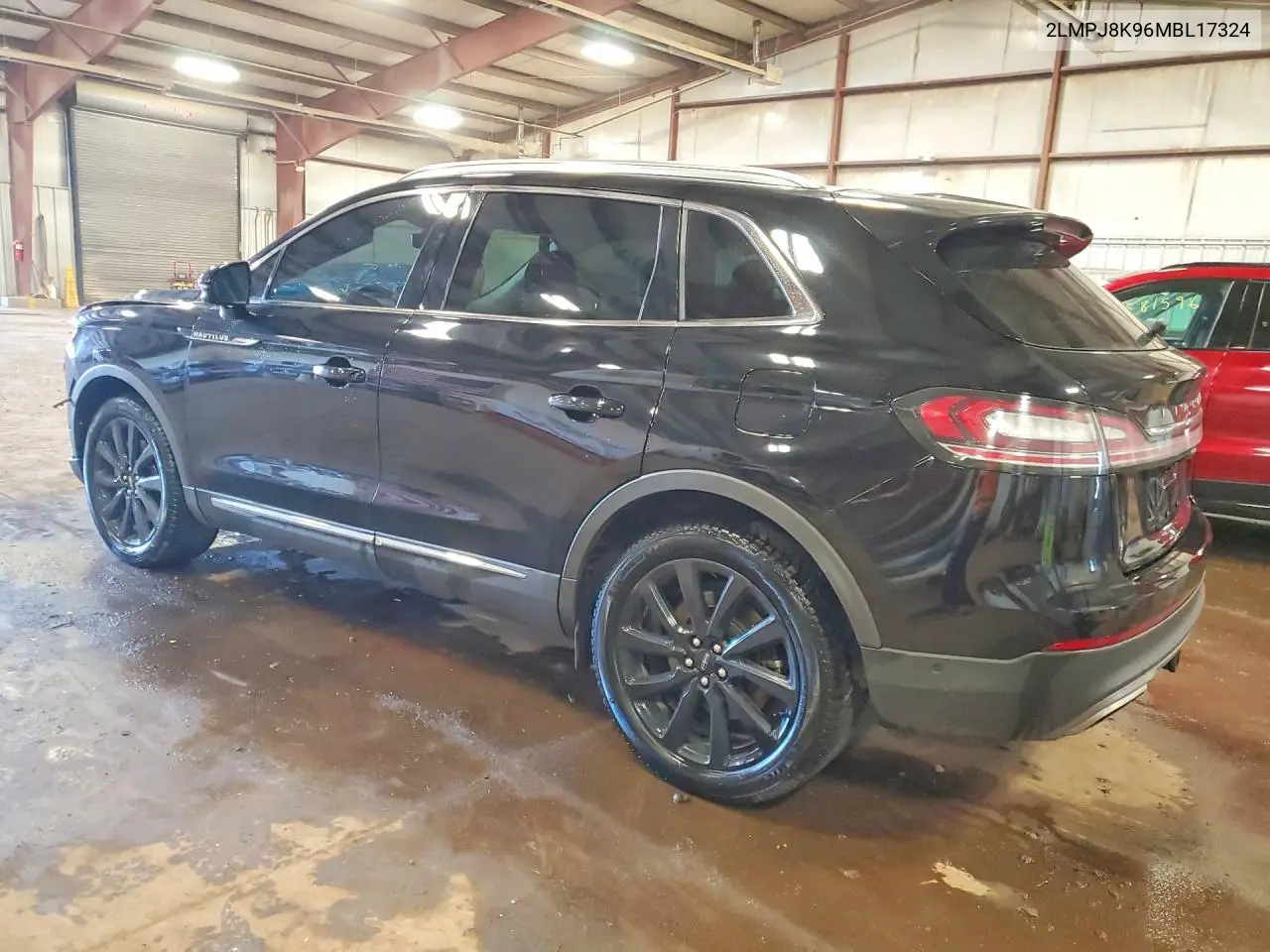 2021 Lincoln Nautilus Reserve VIN: 2LMPJ8K96MBL17324 Lot: 52519996