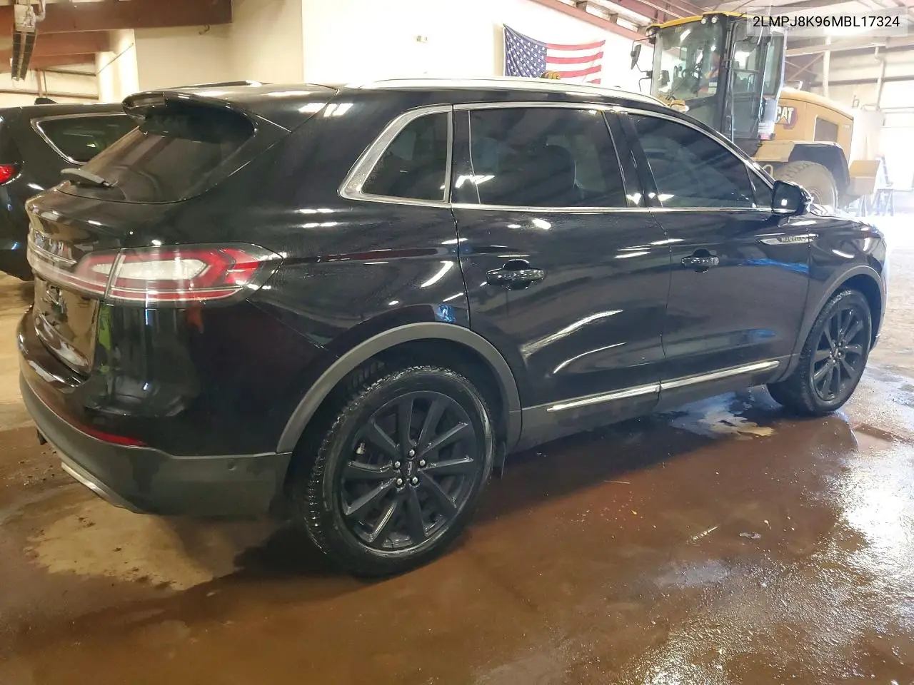 2021 Lincoln Nautilus Reserve VIN: 2LMPJ8K96MBL17324 Lot: 52519996