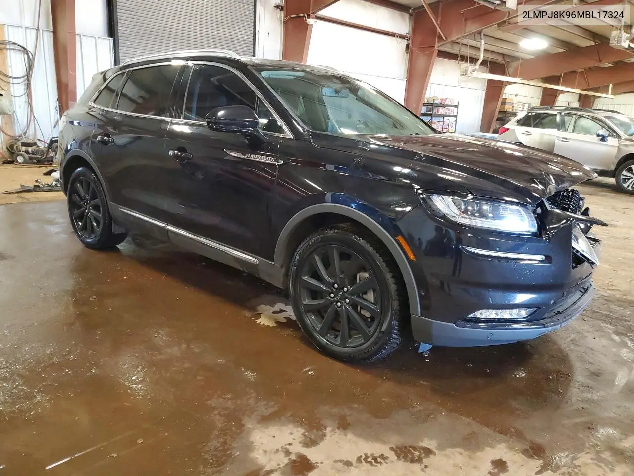2021 Lincoln Nautilus Reserve VIN: 2LMPJ8K96MBL17324 Lot: 52519996