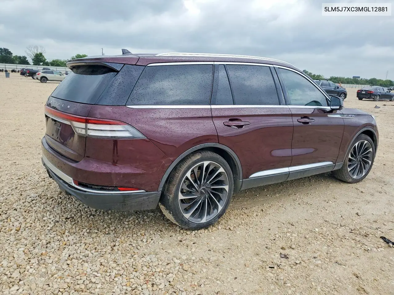2021 Lincoln Aviator VIN: 5LM5J7XC3MGL12881 Lot: 53459216