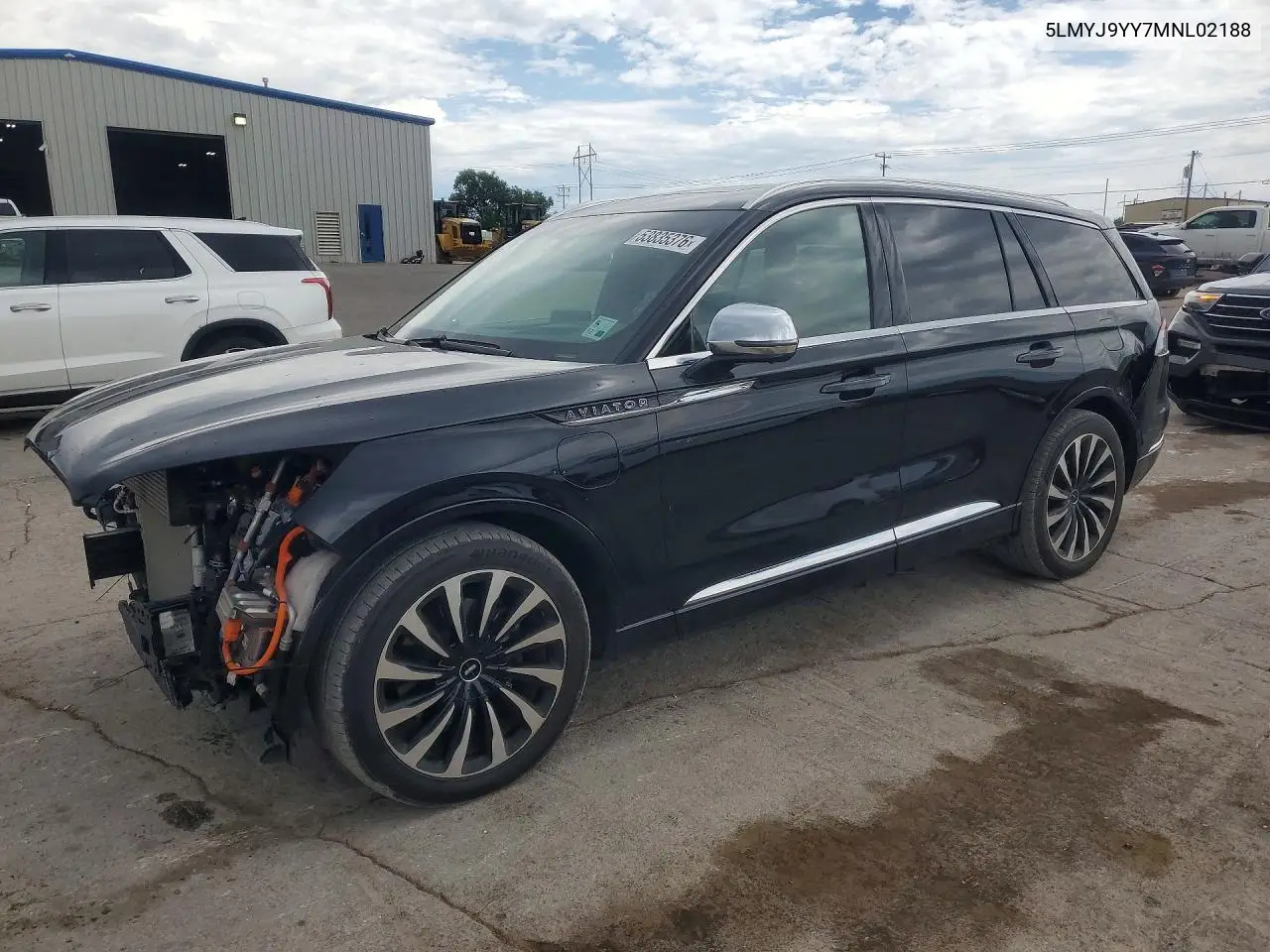 2021 Lincoln Aviator Black Label Grand Touring VIN: 5LMYJ9YY7MNL02188 Lot: 53835376
