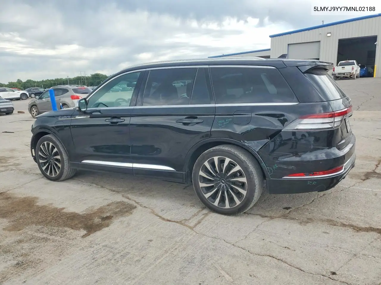 2021 Lincoln Aviator Black Label Grand Touring VIN: 5LMYJ9YY7MNL02188 Lot: 53835376