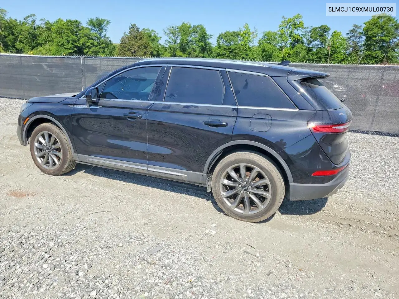 2021 Lincoln Corsair VIN: 5LMCJ1C9XMUL00730 Lot: 53901896