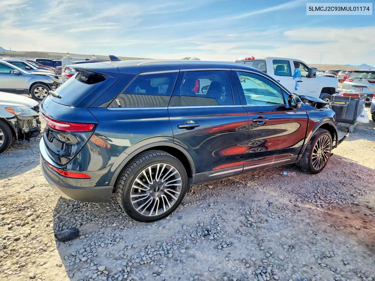 2021 Lincoln Corsair Reserve VIN: 5LMCJ2C93MUL01174 Lot: 54474366
