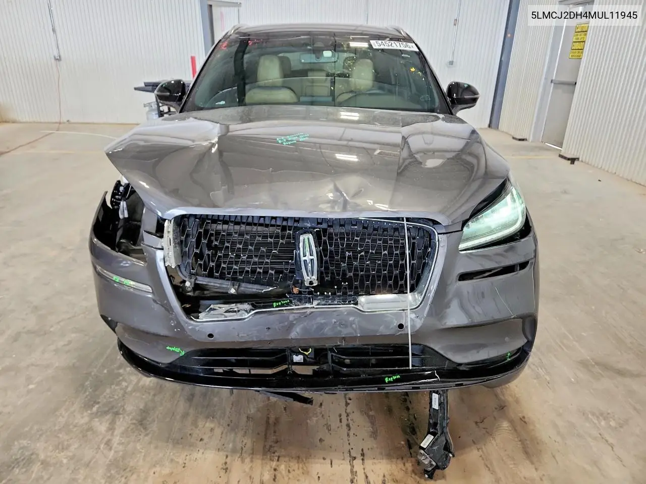 2021 Lincoln Corsair Reserve VIN: 5LMCJ2DH4MUL11945 Lot: 54521756