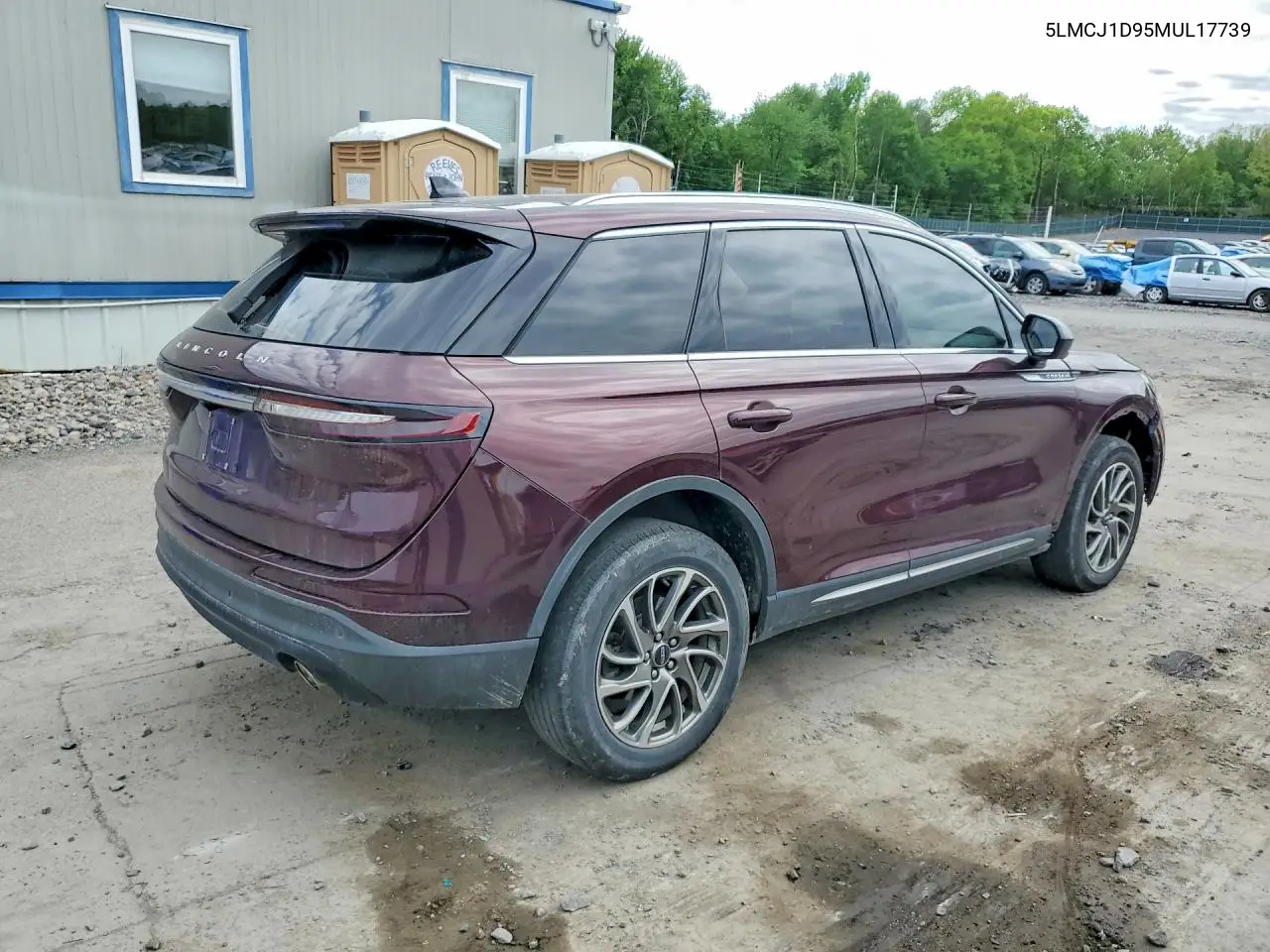 2021 Lincoln Corsair VIN: 5LMCJ1D95MUL17739 Lot: 54670826