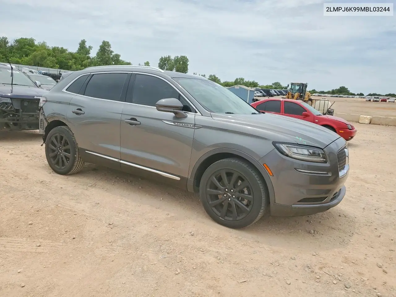 2021 Lincoln Nautilus Reserve VIN: 2LMPJ6K99MBL03244 Lot: 55330686