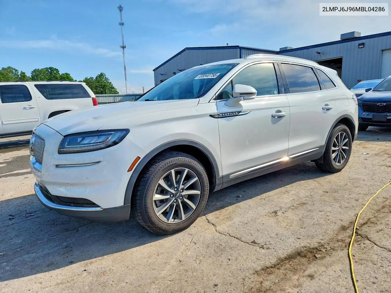 2021 Lincoln Nautilus VIN: 2LMPJ6J96MBL04286 Lot: 55840756