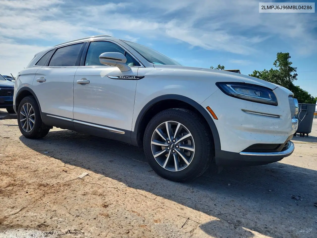 2021 Lincoln Nautilus VIN: 2LMPJ6J96MBL04286 Lot: 55840756