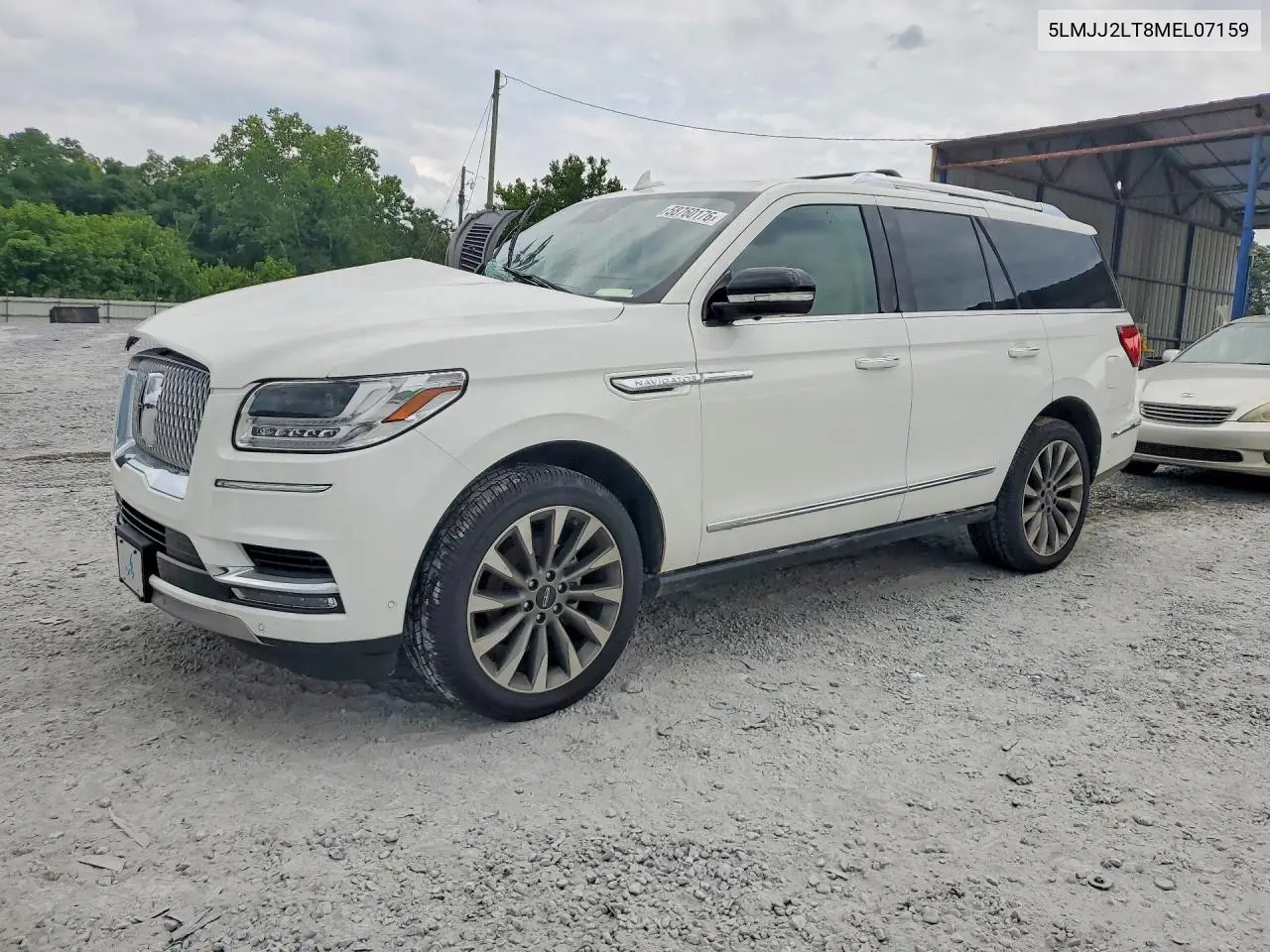 2021 Lincoln Navigator Reserve VIN: 5LMJJ2LT8MEL07159 Lot: 58760176