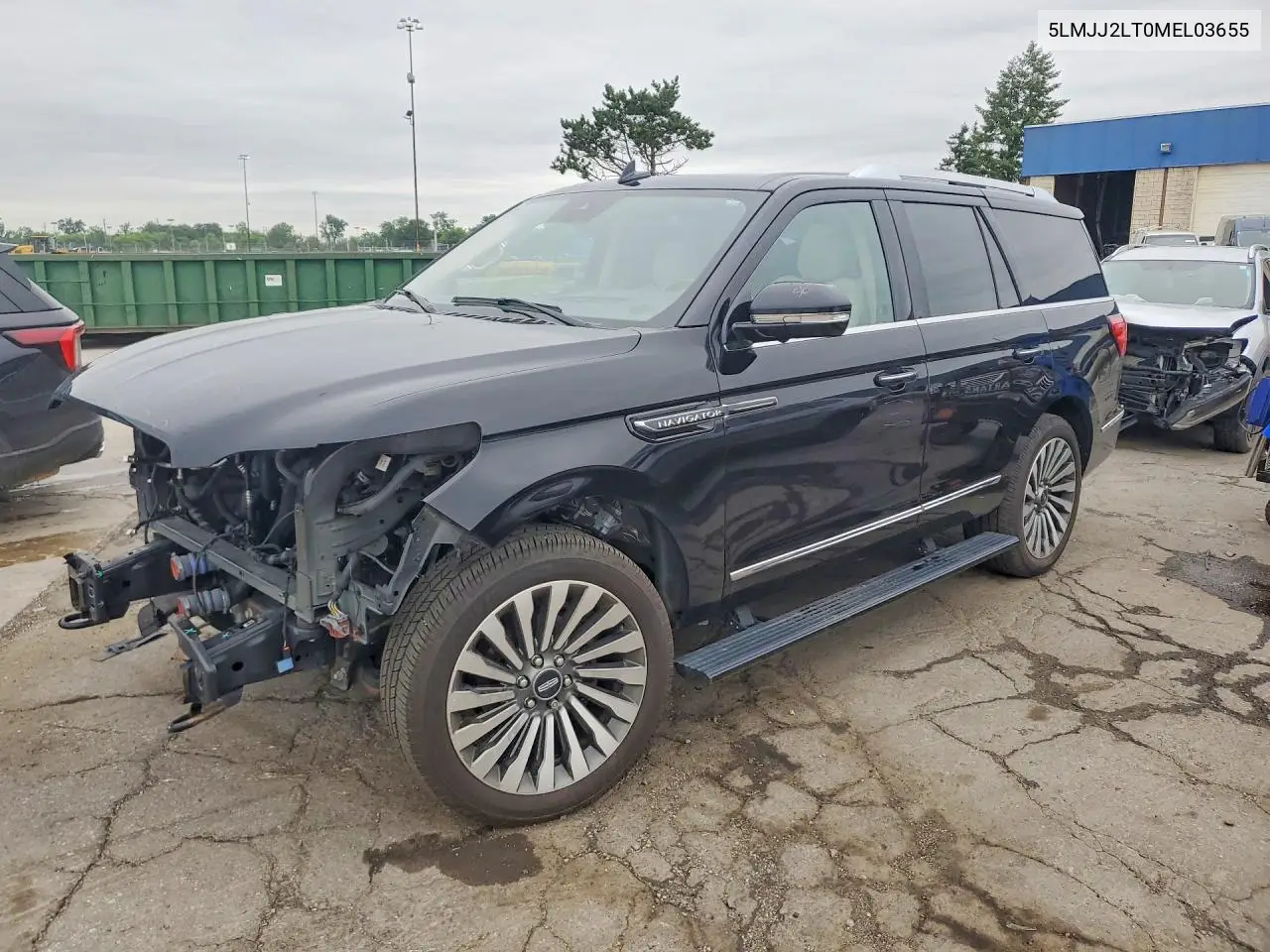 2021 Lincoln Navigator Reserve VIN: 5LMJJ2LT0MEL03655 Lot: 59373996