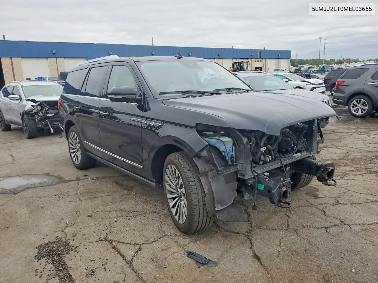 2021 Lincoln Navigator Reserve VIN: 5LMJJ2LT0MEL03655 Lot: 59373996